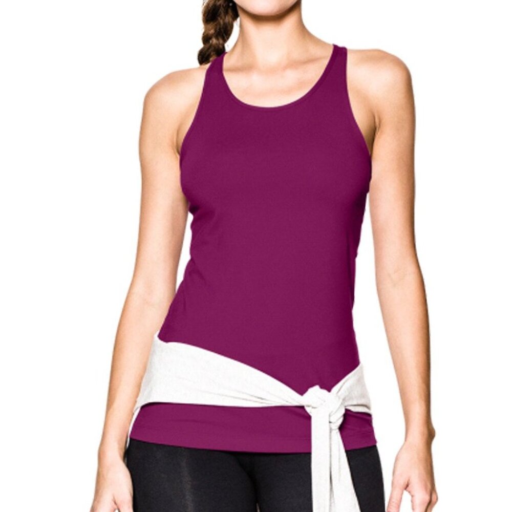 Under Armour City Hopper Fitted Tank Top Magenta Women's XL